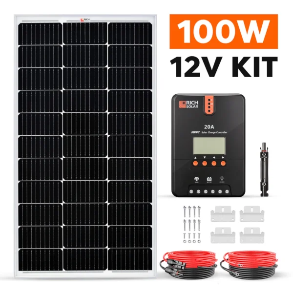 RoamSat 100 Watt Solar Panel - Image 3